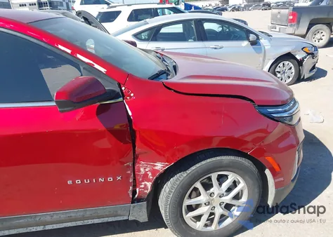 2022 Chevrolet Equinox Fwd Lt from USA, damaged, VIN 3GNAXKEV8NL212128